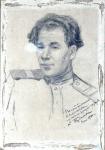 Судаков П.Ф. Портрет художника А. Ананьина. 1946